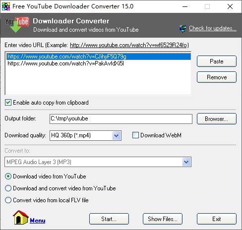 download youtube to mp3 converter software free for windows 10